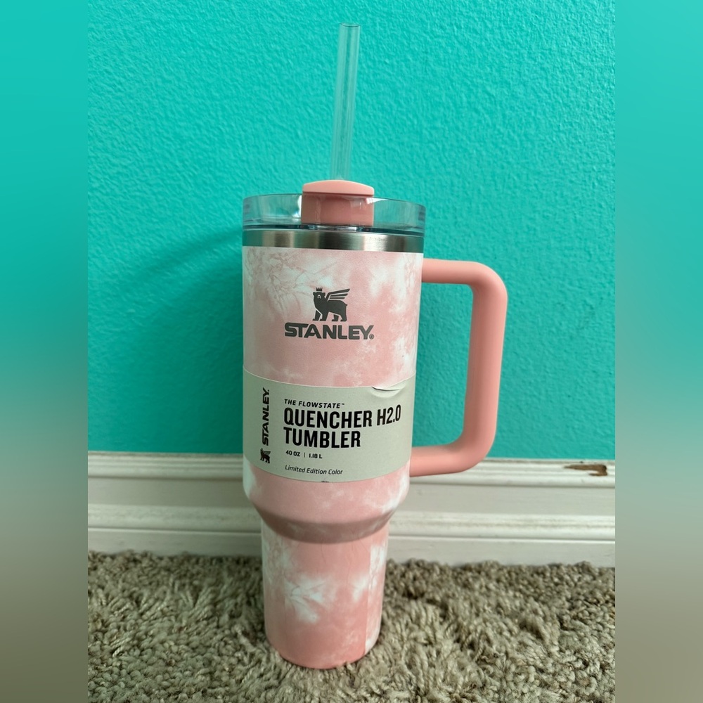 Stanley 40 oz. Peach Tie Dye Tumbler